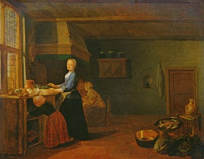 Kücheninterieur von Hendrik Martensz Sorgh